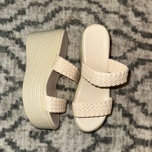 White wedges